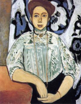 Henri Emile Benoit Matisse : portrait of greta moll